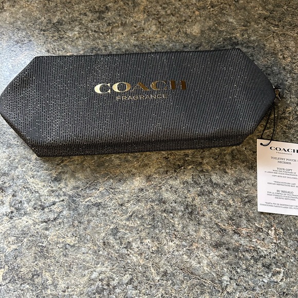 Coach Black Toiletry Bag - Picture 4 of 6